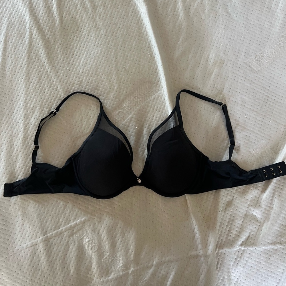 ThirdLove - Black 24/7 Classic Uplift Plunge Push-Up Bra - Size 32 D1/2